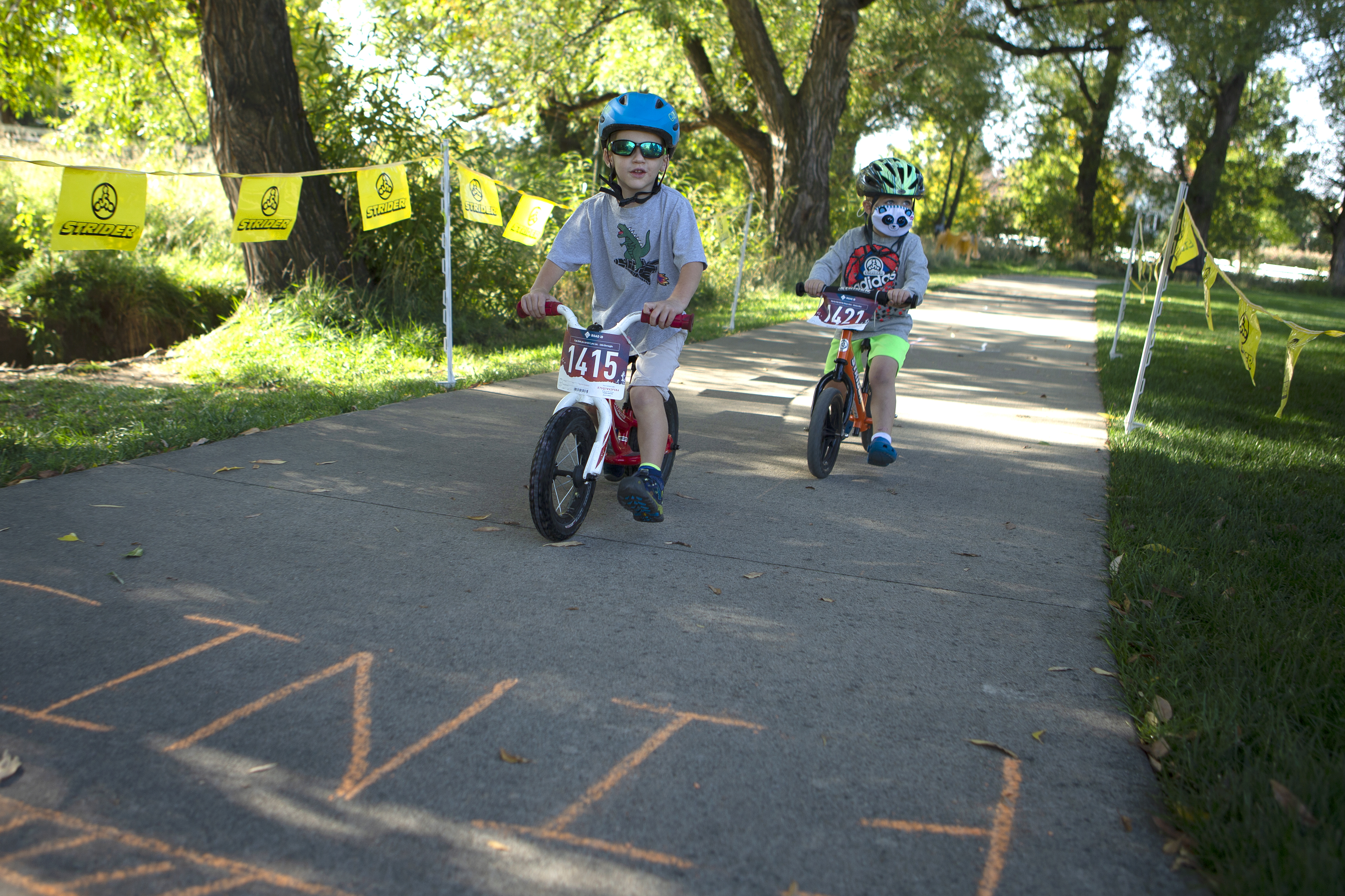 strider bike race 2 year olds